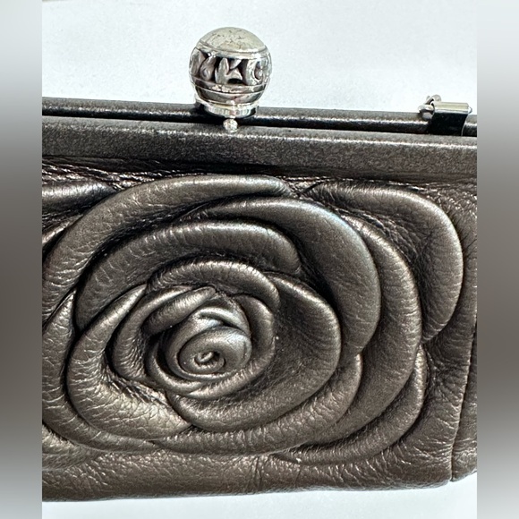 🌼 BRIGHTON Chianti My Michelle Mini Bag Clutch (Pewter) 🌼 - Picture 5 of 12